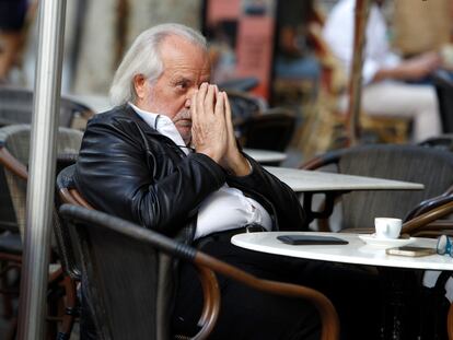 El empresario Bartolomé Cursach, antes de llegar al juicio, en la Audiencia Provincial de Baleares, el 10 de octubre, en Palma de Mallorca.