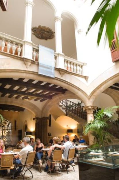 La cafetería Capuccino, en Palma de Mallorca.