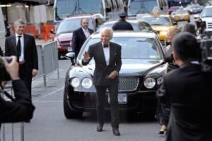Fotografía tomada en octubre de 2011 en la que se registró al diseñador estadounidense Ralph Lauren. EFE/Archivo