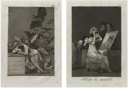 Goya. Los caprichos 1799.