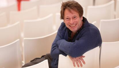 Mathieu Amalric, en el Festival de Cine de Sevilla, donde ha presentado 'Bárbara'.