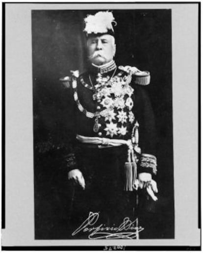 El general Porfirio Díaz.