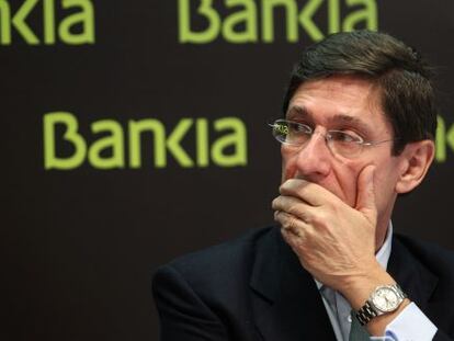 El presidente de Bankia, José Ignacio Goirigolzarri