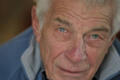 John Berger, en Madrid, en 2010. 