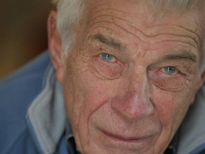 John Berger, en Madrid, en 2010. 