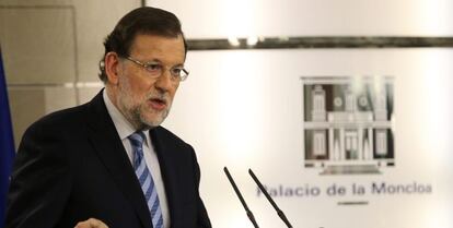 El presidente del Gobierno, Mariano Rajoy.