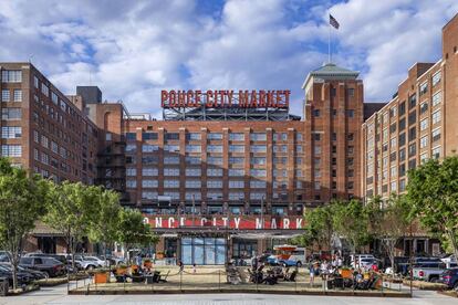 Exterior of Ponce City Market, en Atlanta (Georgia, EE UU).