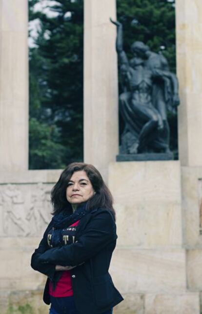 Odilia León, en Bogotá.
