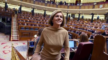  La exsecretaria general del Partido Popular, María Dolores de Cospedal