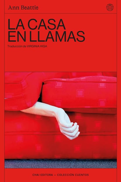 Portada de 'La casa en llamas', de Ann Beattie.