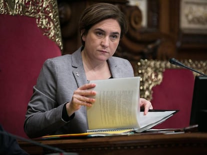 L'alcadessa de Barcelona, Ada Colau.