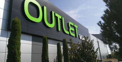 El outlet de El Corte Inglés en Getafe.