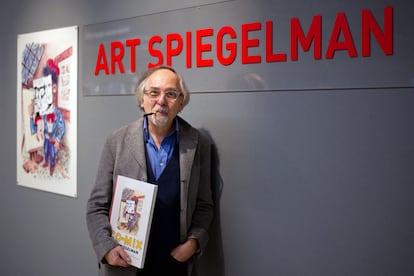 Art Spiegelman en el centro Pompidou de París en 2012.