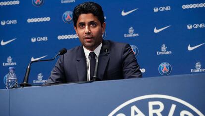 Nasser Al-Khelaifi, presidente del PSG.