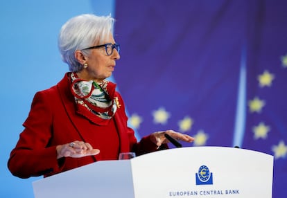 La presidenta del BCE, Christine Lagarde.