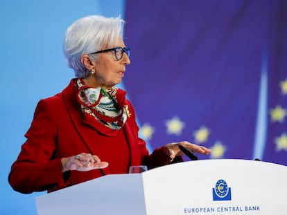 La presidenta del BCE, Christine Lagarde.