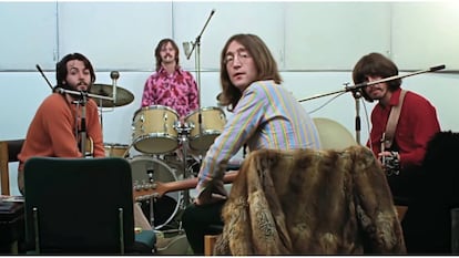 Image from 'The Beatles: Get Back' documentary.