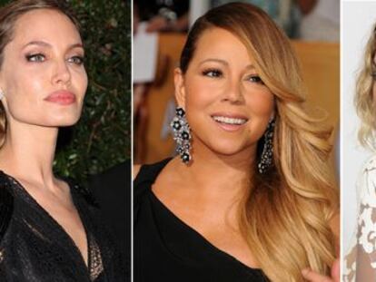 Angelina Jolie, Mariah Carey y Beyonc&eacute;.