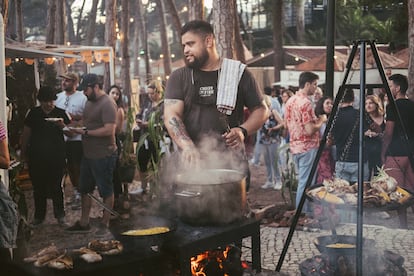 Imagen de la edición portuguesa de Chefs on Fire, en Cascais. Imagen proporcionada por la organización.