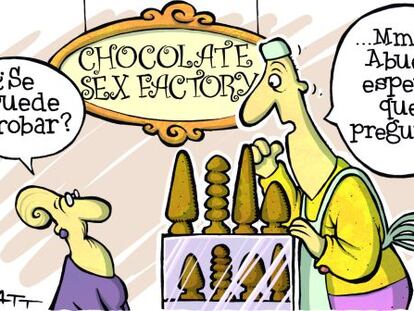 Arte, chocolate y sexo anal