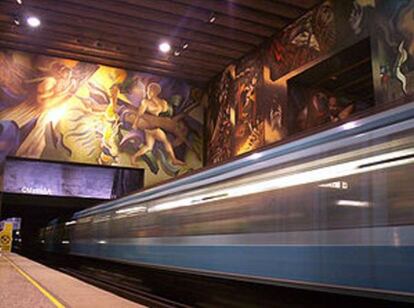 Estación de la Universidad, Santiago de Chile