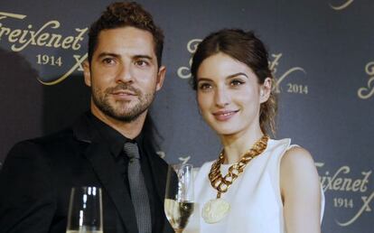 David Bisbal y Maria Valverde en la presentación del spot de FREIXENET.