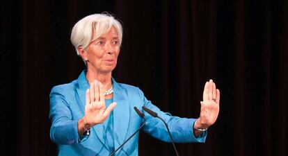 Christine Lagarde, designada para presidir el Banco Central Europeo.