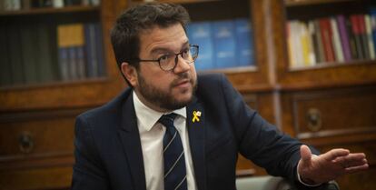 Entrevista a Pere Aragonès, vicepresidente de la Generalitat de Catalunya.