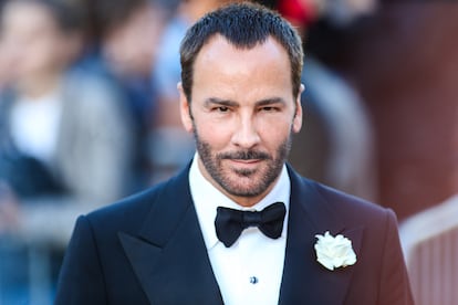 El diseñador Tom Ford asistiendo a la última ceremonia de entrega de premios del CFDA (Council of Fashion Designers of America), el pasado mes de junio.