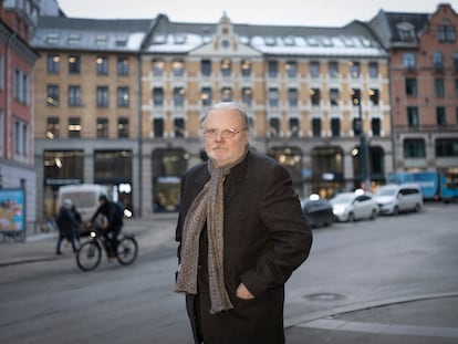 El escritor y premio Nobel de Literatura, Jon Fosse, el martes en Oslo.