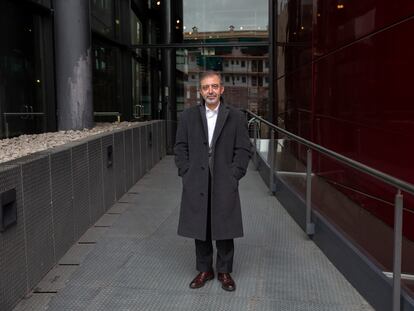 El director del Reina Sofía, Manuel Borja-Villel, posa la semana pasada en Madrid.
