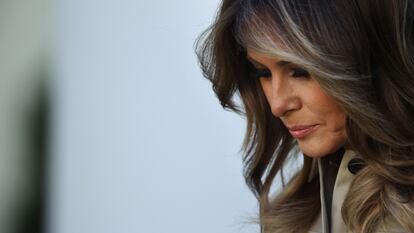 Melania Trump, en un evento en la Casa Blanca, en Washington, el 7 de mayo de 2020.