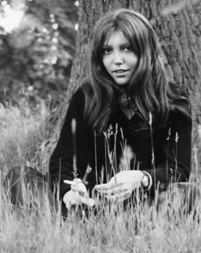 La actriz Anne Wiazemsky en la película 'Sympathy For The Devil' (1968).