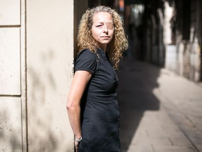 Ester Quintana, 42 años, perdió un ojo el 14- N tras una manifestación en Barcelona.