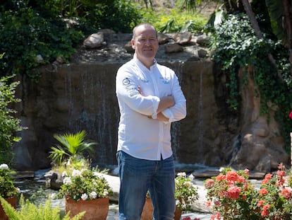 El cocinero Pablo González Conejero, del restaurante Cabaña Buenavista, en Murcia.