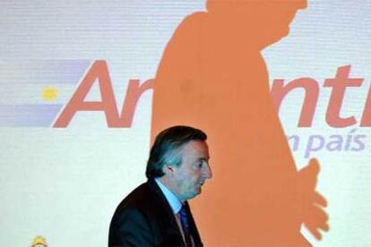 El presidente argentino, Néstor Kirchner.