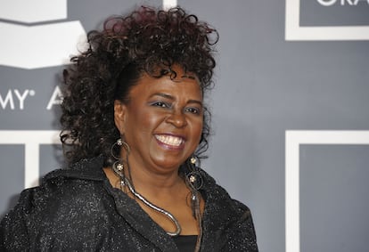 Betty Wright en los Grammy de 2012.