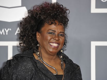 Betty Wright en los Grammy de 2012.