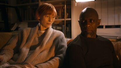 Tilda Swintwon and Idris Elba in 'Three thousand Years of Longing'