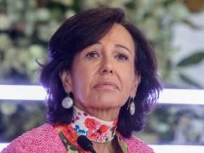 La presidenta del Grupo Santander, Ana Botín.