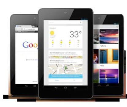 Nexus 7, la tableta de formato mediano promovida por Google