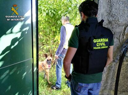 Registro de la Guardia Civil.