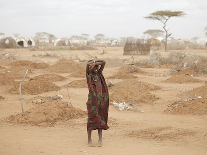 Una niña en el campo de refugiados de Dadaab. / Oxfam