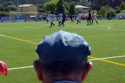 Un partido de Tercera División.