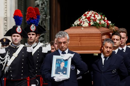 Funeral de Estado celebrado el pasado 14 de junio en Milán al ex primer ministro italiano, Silvio Berlusoni.