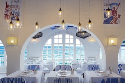 Sala de La Taverna del Mar, en La Gavina.
