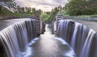 Canal en Palencia.