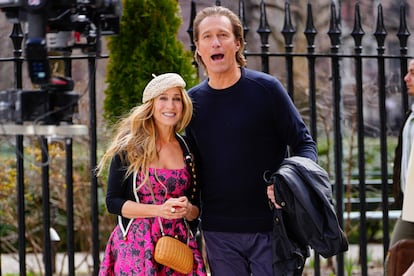 Carrie Bradshaw y Aidan Shaw. Algunas de las escenas que ambos comparten han sido descritas como vergonzosas por los más fieles de la serie.
