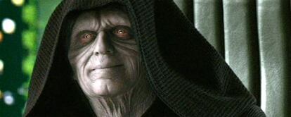 El Emperador Palpatine, en un fotograma de 'Star Wars'.