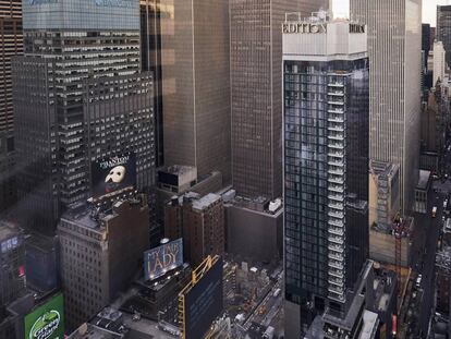Un hotel de 2.000 millones de dólares en Times Square, embargado tras la crisis del coronavirus